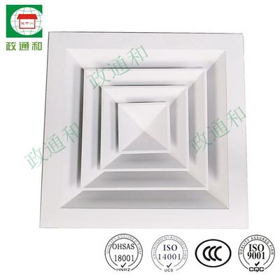 Square ceiling diffuser/aluminum air diffuser hvac system with or witout damper